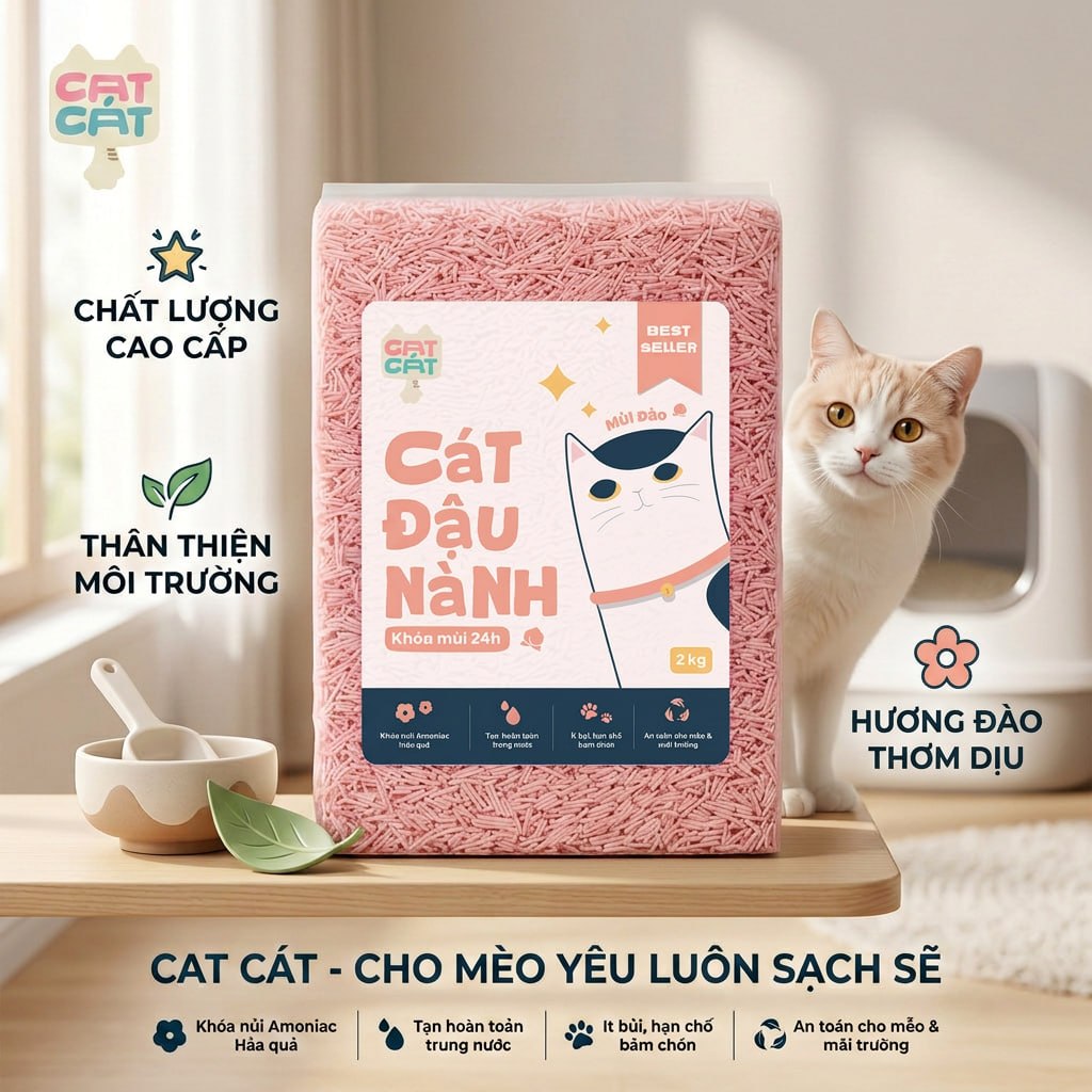 CátCat Đào 2kg
