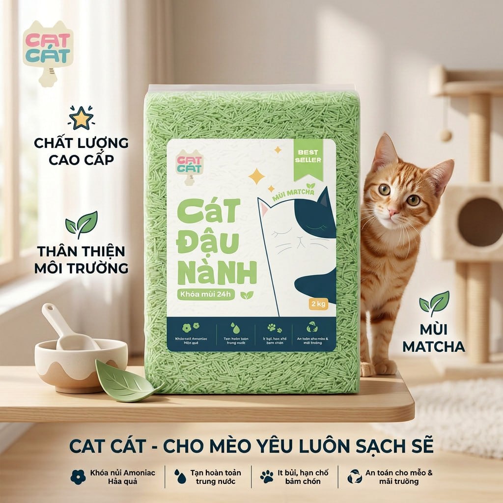CátCat Trà Xanh 2kg